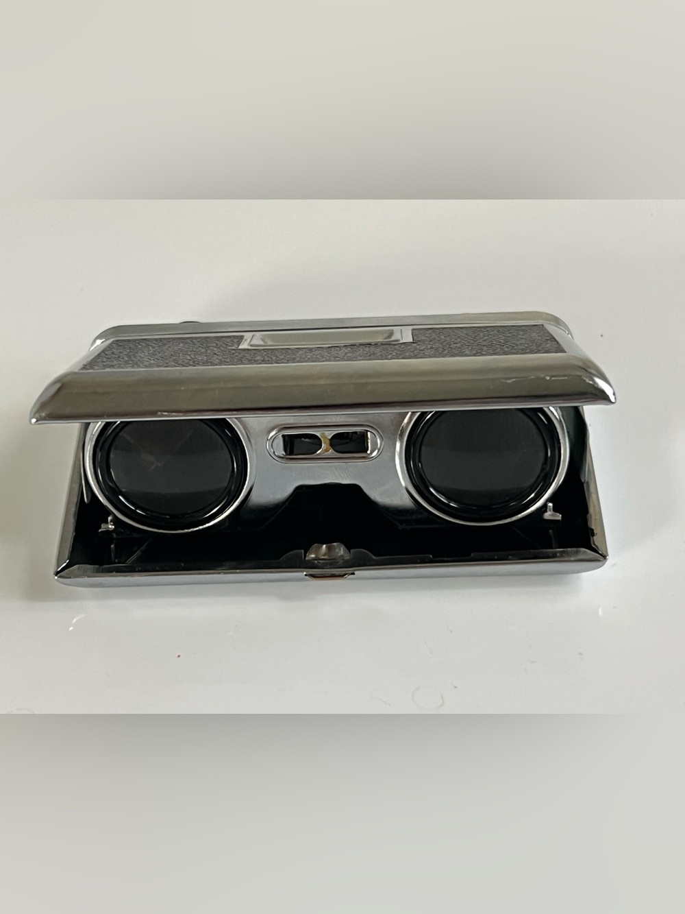 Vintage Crystar Lens 25x Compact Opera Glasses Binoculars